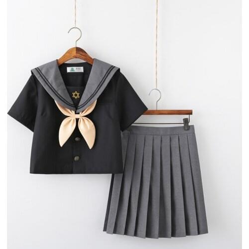 Hexagon Star JK Uniform Kansai Cardigan Long Sleeve Sailor Suit Female School Uniform Suit Variety Sakura Anime Cosplay