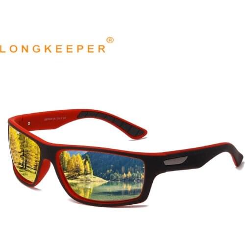 Fashion Polarized Sunglasses Men Luxury Brand Designer Vintage Square Outdoor Driving Sun Glasses Male Goggles Shade UV400 Oculo