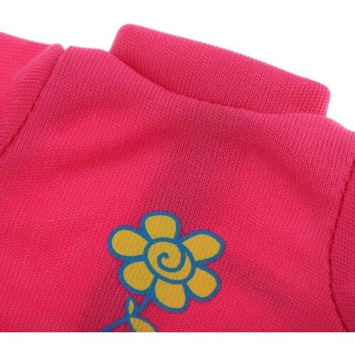 Sleeveless Tops Hearts Print Miniskirt for 14inch AG American Doll Doll Clothes