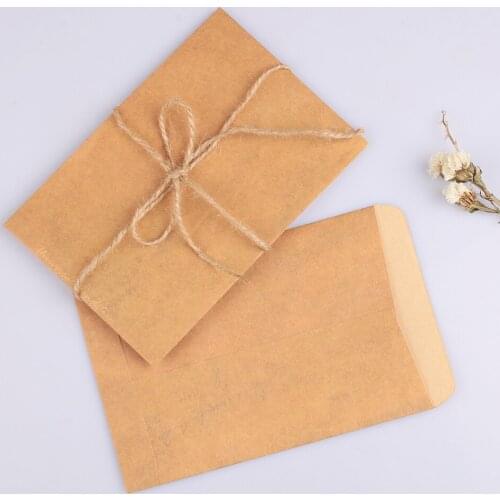 10PCS/lot Vintage Envelope Small Paper Envelope Creative Kraft Paper Envelopes DIY Decorative School Office Supplies
