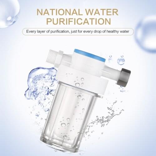 Water Purifier Output Universal Shower Filter Activated carbon PP cotton Ceramic Kitchen Faucets Showerhead Bathroom Accessories