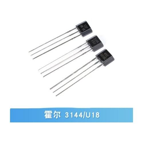 10PCS 41F TO-92S 0H41 SH41 OH137 3144 3503 S14 TO-92 U18 Bipolar Hall Element Sensor Motor Electric Car Motor Hall Sensor