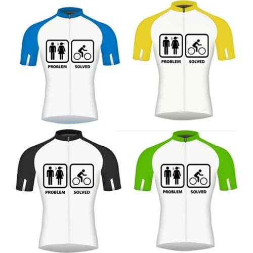 2021 Funny Cycling Jersey Men Summer Short Sleeve Shirts Mtb Jersey Breathable Maillot Bike Clothing Ropa Ciclismo