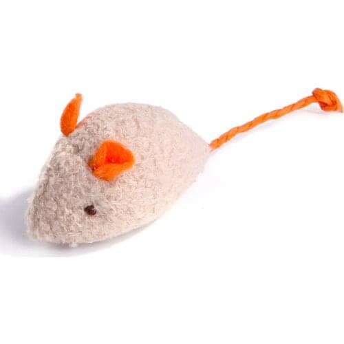 3PCS Random Color Kitten Chew Toy Mouse Cat Interactive Pet Play Mouse Cat Catnip Toy Cat Funny Training Toys Legendog