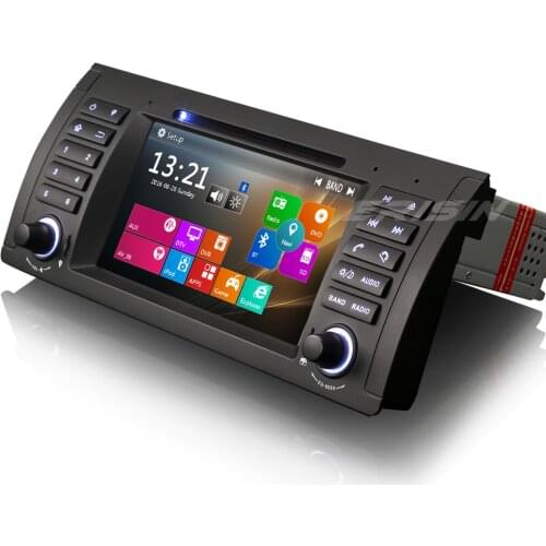 Erisin ES7161B 7" Touchscreen Car DVD Player GPS Navigation Bluetooth Radio RDS 3G SD USB DVR Camera SWC for BMW 5er E39 X5 E53