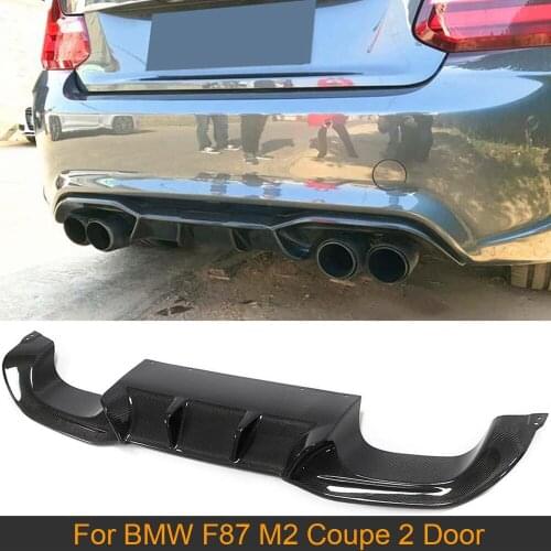 For F87 M2 Rear Bumper Diffuser Lip for BMW 2 Series F87 M2 Coupe 2 Door 2016 - 2020 Car Rear Bumper Diffuser Lip Spoiler