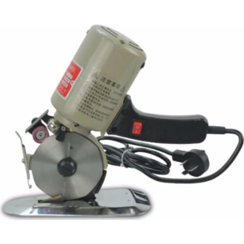 90mm 110V/ 220V 200W Blade Electric Round Knife Cloth Cutter Fabric Cutting Machine Round Knife Cutting Machine