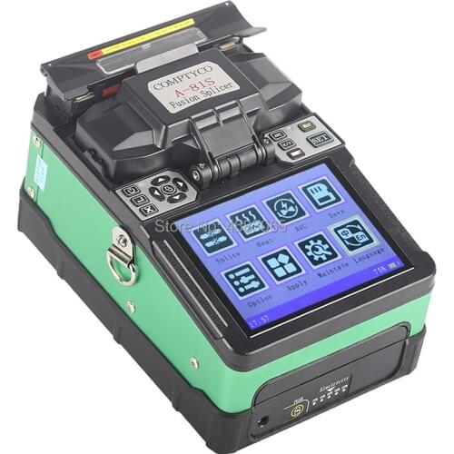 Hot Sale A-81S Green Automatic Fusion Splicer Machine Fiber Optic Fusion Splicer Fiber Optic Splicing Machine