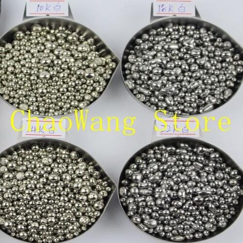 20g/bag yellow alloy white alloy silver alloy Jewelry Casting alloy