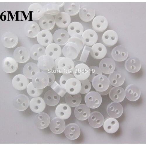 NBNOKN 6mm&7.5mm Mini Buttons DIY craft scrapbooking accessories 200pcs/pack