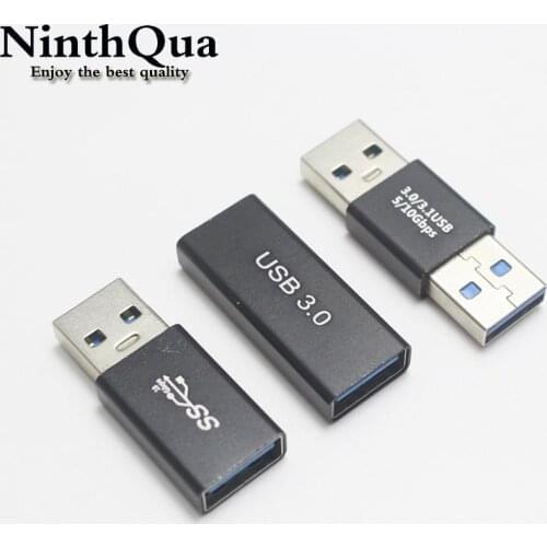 1PCS USB 3.0 Adapter Connector Male to Male/Female Female to Female Converter Coupler Changer Connector Durable for PC Laptop