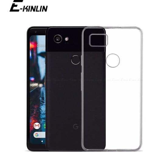 Clear Ultra Thin Slim Soft Silicone Back Cover For Google Pixel 5 4a 5G 3a 4 3 2 XL 3aXL 4XL 3XL 2XL Shockproof TPU Phone Case