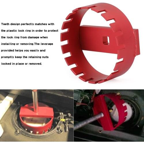 Artudatech Fuel Pump Socket 69800 fit Volvo S60 S80 V70 XC70 XC90 Lock Ring Removal Tool