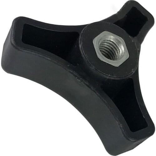 M89B Triangle Knob Handle Lawn Mower Triangle Handle Hand-twisted Labor-saving with 8mm Screw Stable Performance Tool