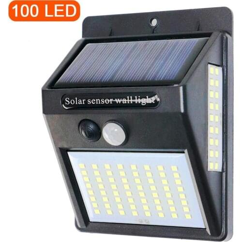 LED Solar Light Outdoor Solar Lamp PIR Motion Sensor Wall Light Waterproof Solar Powered Sunlight for Garden Decoration