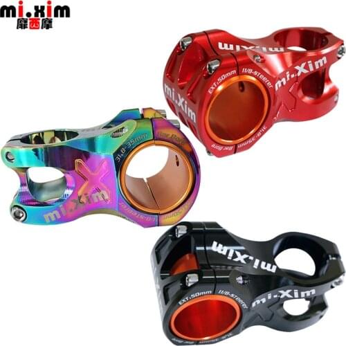 Bicycle Stem Mountain Road Bike Stem Ultralight Stem 35mm 31.8mm Handlebar Stem 50mm Bike Riser MTB AM XC DH Stem