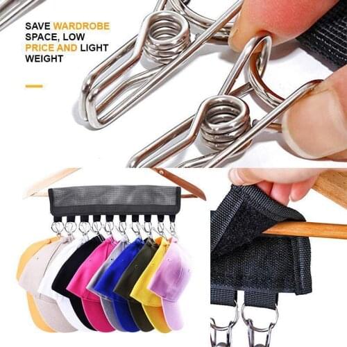 Folding Cloth Hanger Multi-functional Clothes Hanger Organizer Mesh Magic Wardrobe Clothing Hangers for Clothes Socks Hats Rack