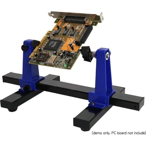 360 Degrees Rotating PCB Fixture Holder Soldering Assembly Stand Adjustable Soldering Stand Clamp Jig DIY Repair Tool