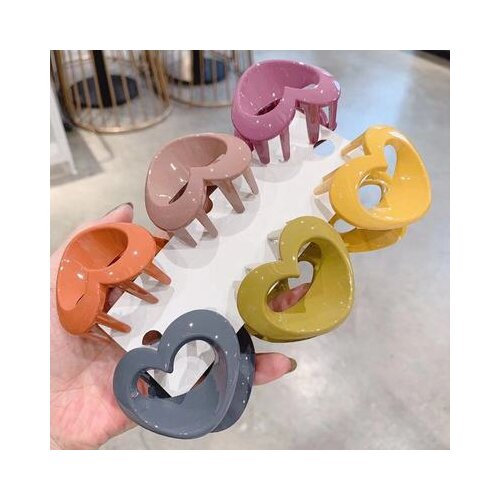 New Fashion love Exquisite acrylic Hair Grip Barrettes Hairpin Hair Accessories for Women girl