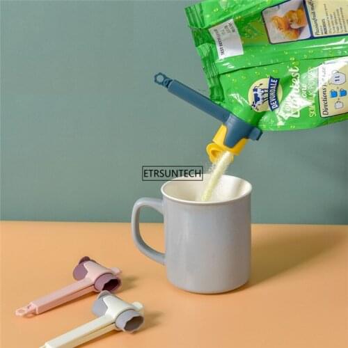 100pcs Food Storage Bag Clip Food Sealing Clip Clamp with Large for Storage Food Kitchen Tools