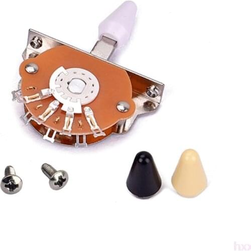 New 5 way Guitar Pickup Switch with Screws Pickup Selector Parts Accessories