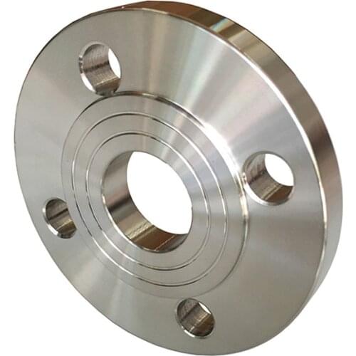 304 Stainless Steel PN10 Plated Flange With Four Bolt Holes DN15 Flange