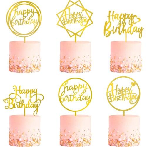 Flower Invitation Cake Toppers