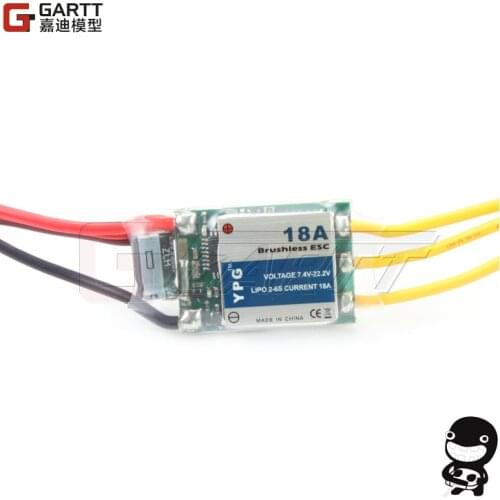 GARTT YPG LV-18A Brushless ESC Speed Controller For RC Airplane Accessories