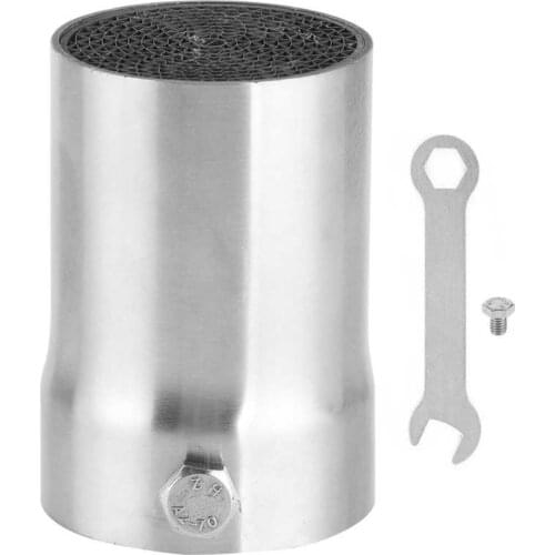 Exhaust Pipe Silencer General Motorcycle DB Killer Muffler Valve Stainless Steel 48mm Motorbike Car Exhaust Fake Turbo