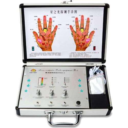 Chinese meridian Expert Analyzer Acupuncture health analysis/ detector system/Hand Acupoints Therapy Device,Hand Diagnosis Syste