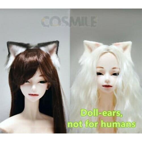 Doll Use BJD Cat Ear Beast Ear Nekomimi SD DD 1/3 1/4 1/6 BJD Doll Accessory Cute Lovely Cosplay Limit Cos Gift