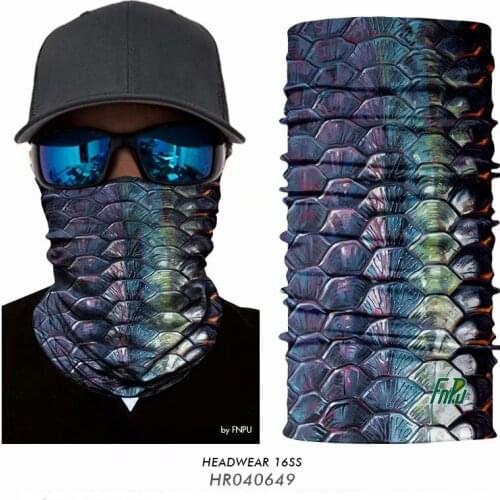 Mascarillas 3d Fish Magic Mask Ski Hike Bicycle Outdoor Sports Men Scared Sun Protection Scaldacollo Paintball Neckerchief