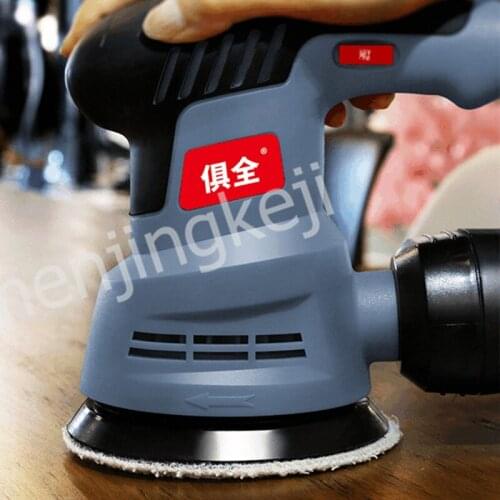 Small Mini Woodworking Electric Sander Grinding Machine Multifunction Plug-in Polisher Grinding Disc Six-speed Speed Regulation