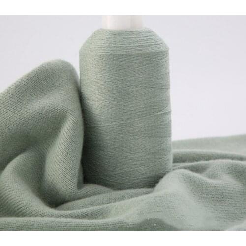 Soft Cashmere Woven Yarn Wool 26 / 2 Pure Cashmere Fine Thread Hand Knitted Scarf Material For Kids Sweater TJ1656