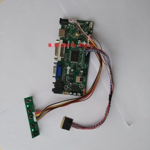Kit For LP140WH2-TLA1 14" Controller board Audio card DIY 1366*768 HDMI VGA LED LCD Screen Monitor 40pin LVDS DVI Panel