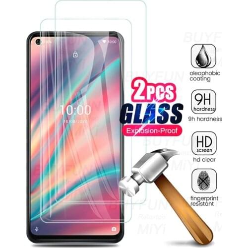 2PCS Orignial 0.26MM Protective Glass For Wiko View5 Plus View 5 5Plus Plas 9H Premium Screen Protector Film 2.5D Guard Cover
