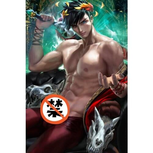 Print silk or canvas Anime hades art poster 16x24 24x36 inch custom living room bedroom decorative painting