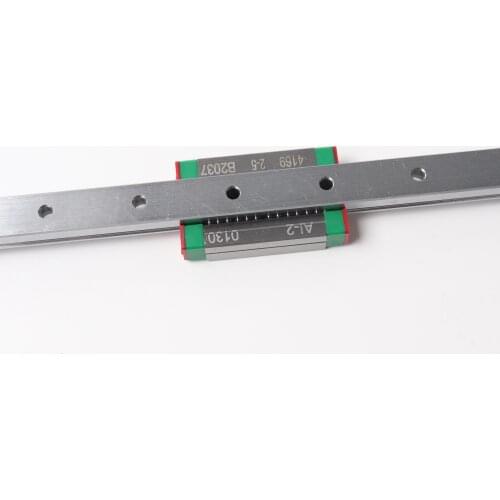 Original Hiwin MGN12H carriages 600mm L MGNR12C linear rails 1pc 700mm for BLV MGN Cube 3d printer Hiwin MGN12H linear rail