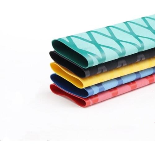 Non-slip pattern heat shrinkable tube 15-25mm stripe heat shrinkable gloves