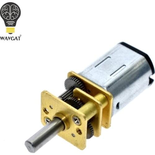 WAVGAT Arrival DC 6V 200RPM Mini Metal Gear Motor with Gearwheel Model N20 3mm Shaft Diameter For Power Tool