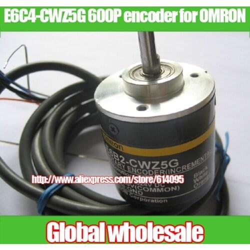1pcs E6C4-CWZ5G 600P / R optical rotary encoder for OMRON