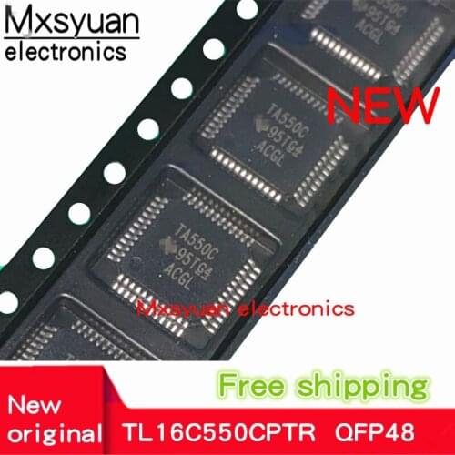 10pcs~50pcs/LOT TA550C TL16C550CPTR TL16C550CP TL16C550 QFP48 New original