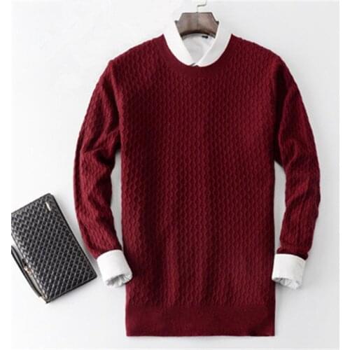 100%cashmere twisted knit men fashion Oneck solid short H-straight pullover sweater 4color S-2XL retail wholesale