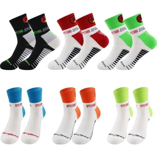 2 Pairs Men Fashion Sports Socks New Non Slip Sweat Socks Sports Socks