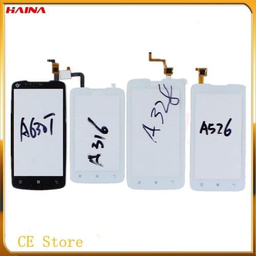 3m tape phone Touch Screen Digitizer Panel Glass For Lenovo A526 526 A360T A328 A328T A316 touchscreen Sensor Touchscreen