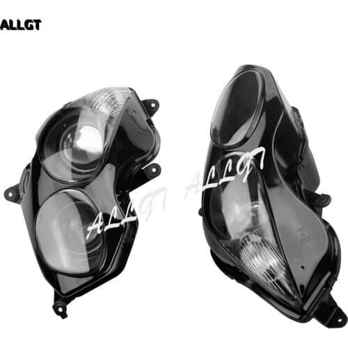 ALLGT New Front Headlight Head Lamp Assembly for KAWASAKI Ninja ZX14R 2006 2007 2008 2009 2010 2011 Head light