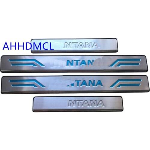 Car Welcome Pedal Threshold Strip Door Sill Strip For Santana Sedan 2013 2014 2015 2016 2017 2018 2019 2020