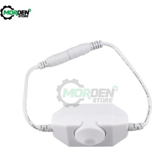 DC 12V 24V LED Dimmer Switch Brightness Adjust Controller for 3528 5050 5730 5630 Single Color Strip Light Dropship