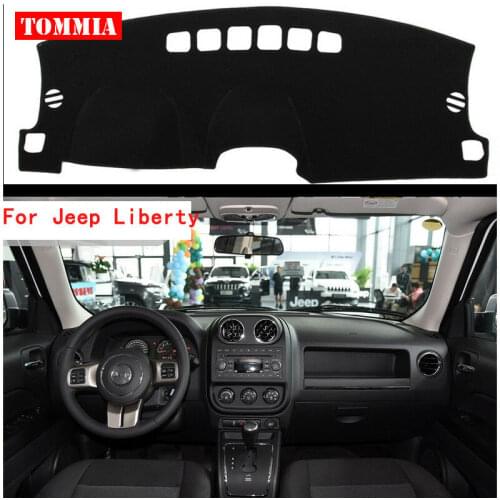 For Jeep Liberty Car Dashboard Cover Non slip Dash Mat Sun Shade Carpet Pad