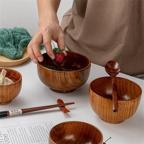 Кухонные деревянные чаши Eruzaray China At AliExpress